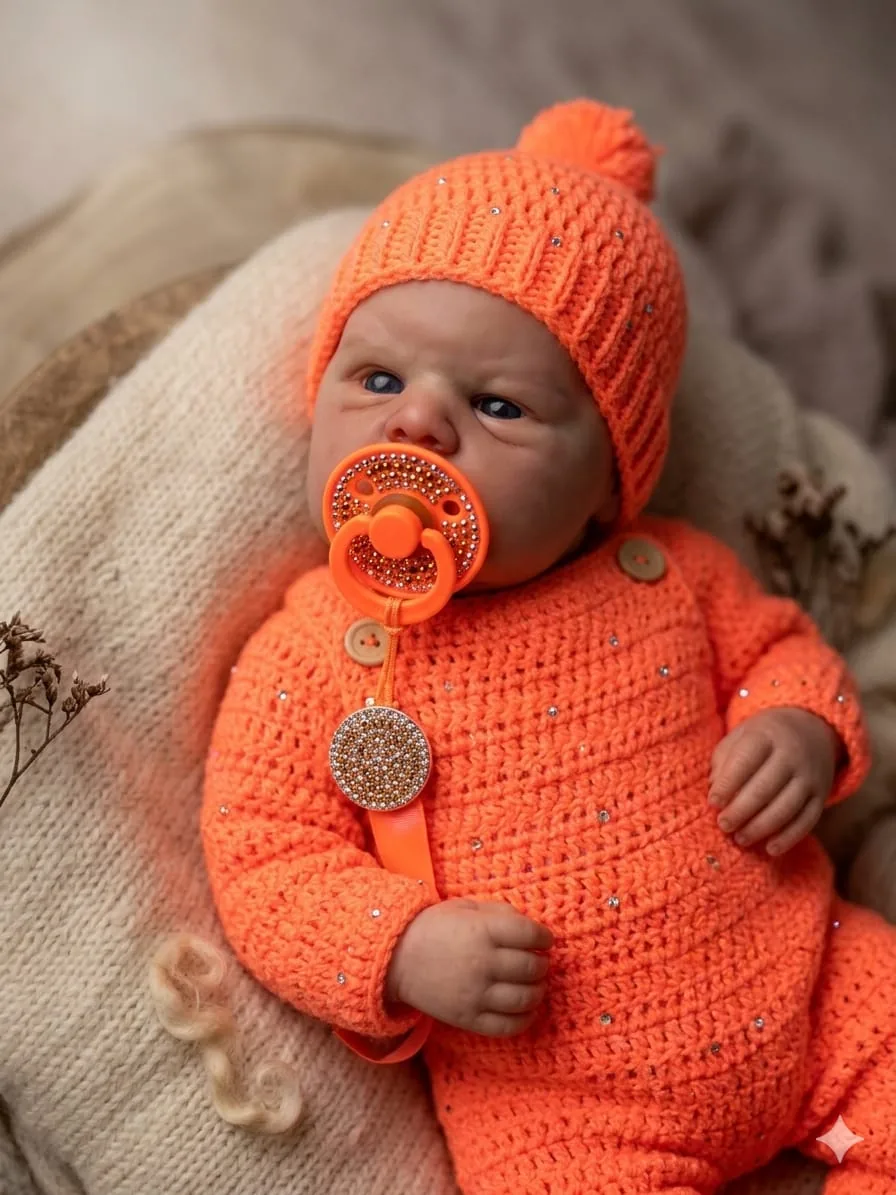 Ukázka úpravy fotografií reborn panenky 91